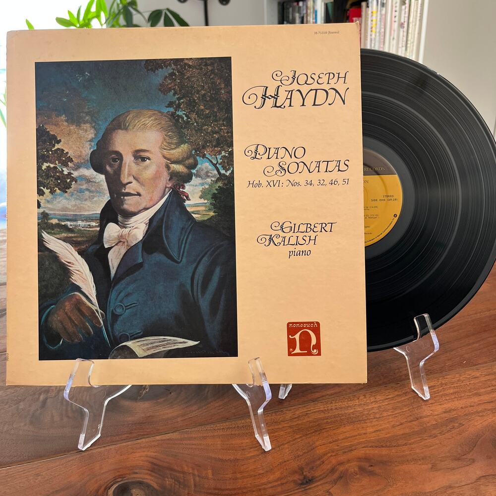 Haydn Piano Sonatas Hob. XVI: Nos. 34, 32, 46, 51 Vinyl LP 1975 Nonesuch H-71318